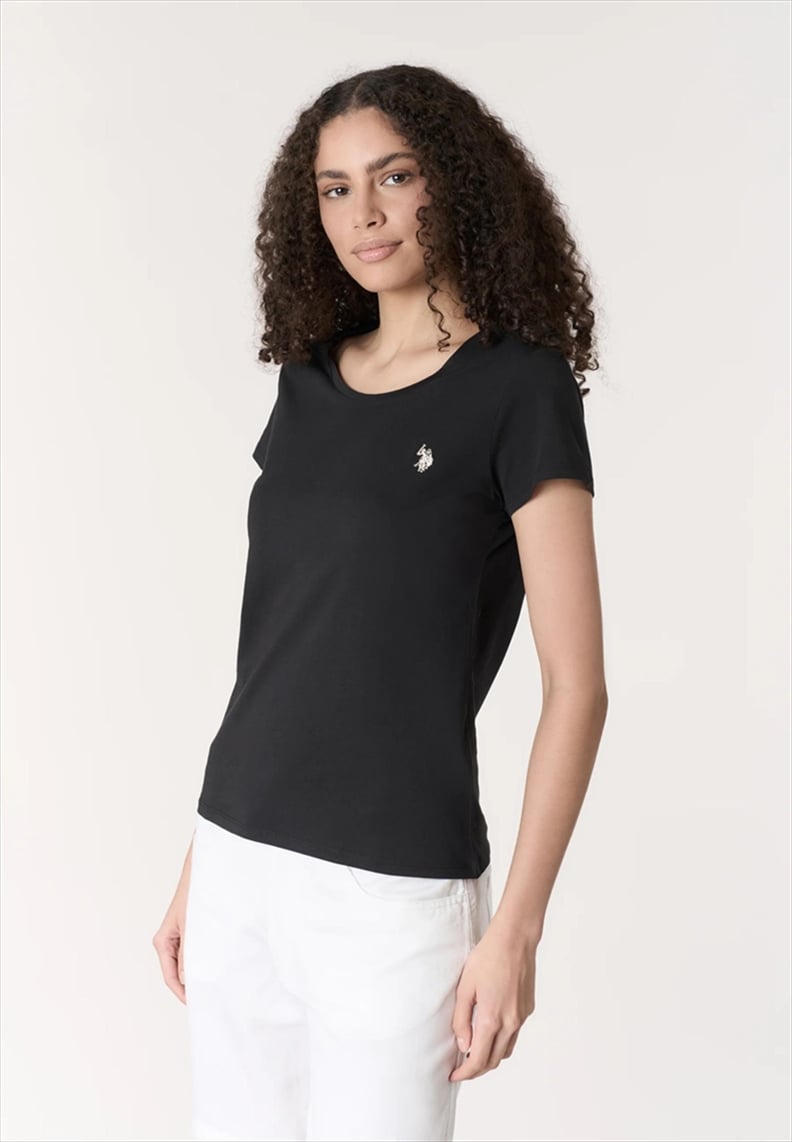 354001.jpg USPA WOMAN CRY ROUND LIGHT JERSEY T-SHIRT - Image 1