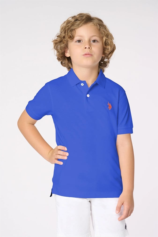 597001.jpg USPA KIDS POLO BASIC PIQUET - Image 1